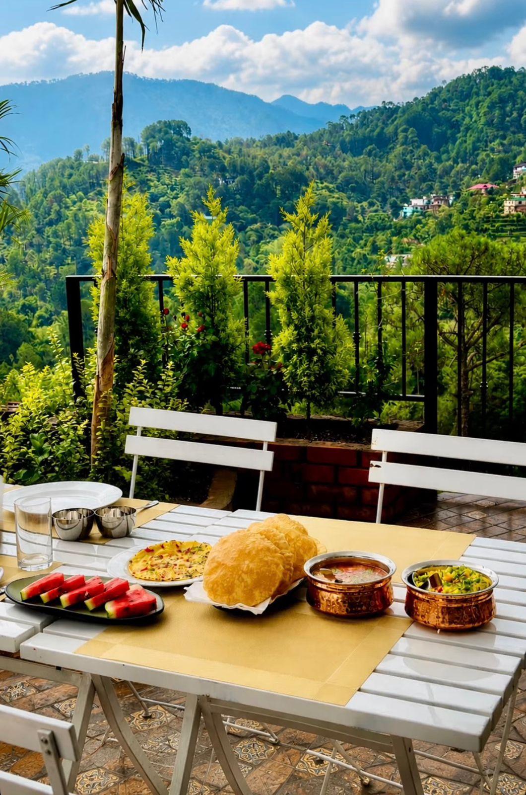 Open-air culinary experience